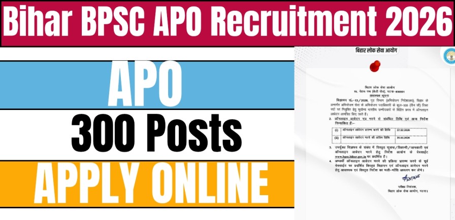 Bihar BPSC APO Recruitment 2026