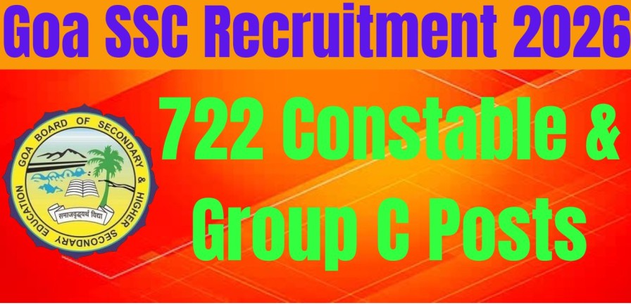 Goa SSC Recruitment 2026 Notification