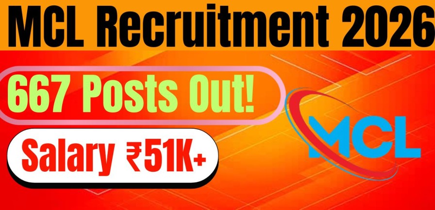 Mahanadi Coalfields Limited (MCL) Recruitment 2026