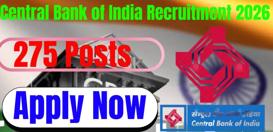 Central Bank of India Specialist Officers Recruitment 2026