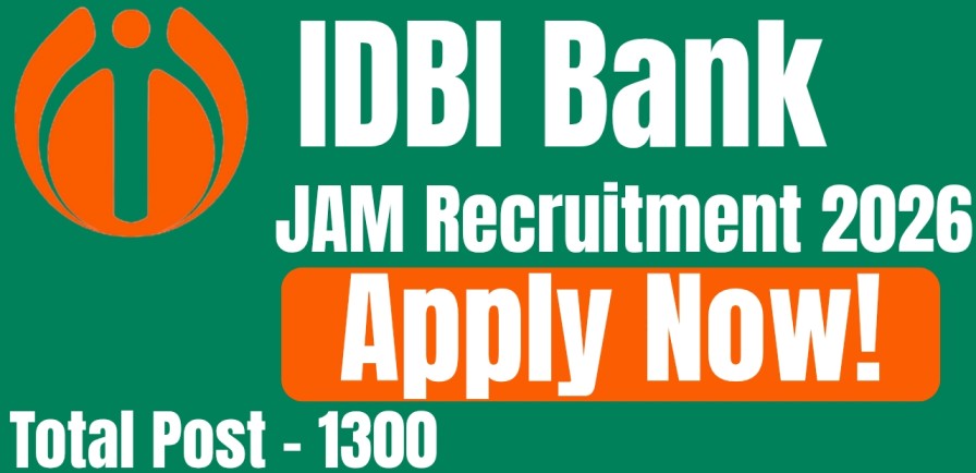 IDBI Bank JAM Recruitment 2026