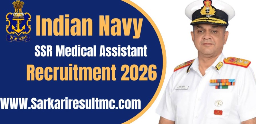 Indian Navy SSR Medical Assistant Recruitment 2026