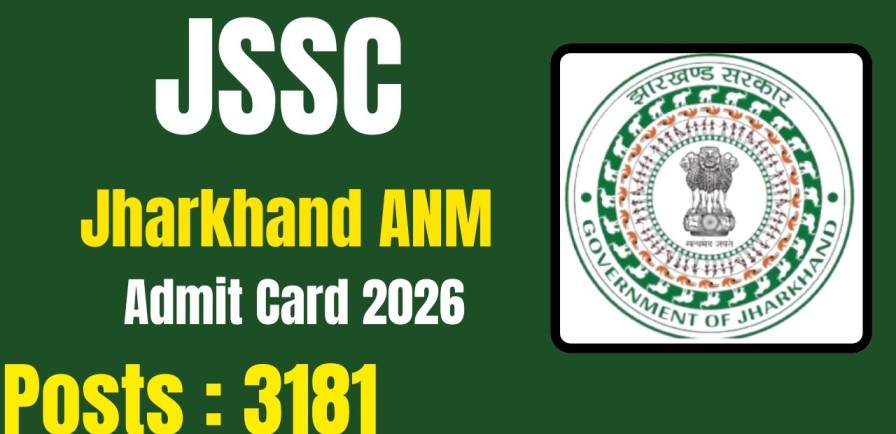 JSSC Jharkhand ANM Admit Card 2026