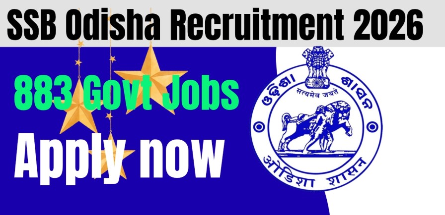 SSB Odisha Junior Assistant & Junior Clerk Recruitment 2026