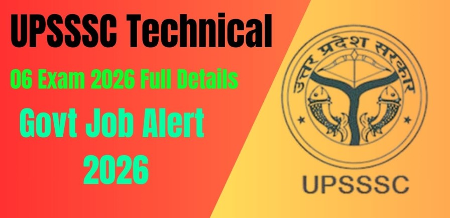 UPSSSC Technical Recruitment 2026