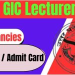 UPPSC GIC Lecturer Exam Date 2026