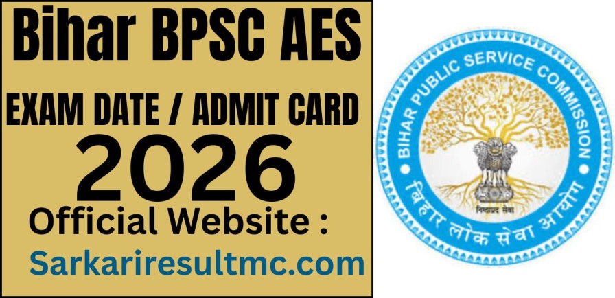 Bihar BPSC AES Exam Date 2026