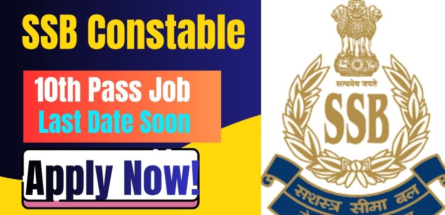 SSB Constable Tradesman Recruitment 2026