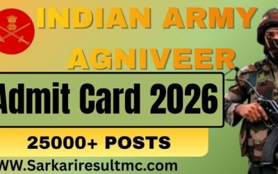 Indian Army Agniveer CEE Admit Card Date 2026