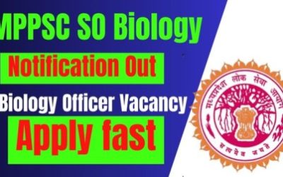 MPPSC Scientific Officer (Biology) Recruitment 2026