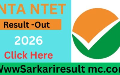 NTA NTET Result 2026