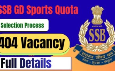 SSB Constable GD Sports Quota Recruitment 2026