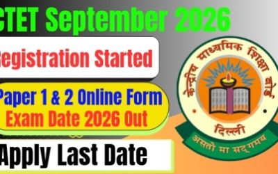 CTET 2026: Central Teacher Eligibility Test Notification Out