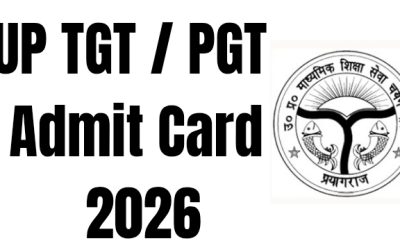 UP TGT / PGT Admit Card 2026