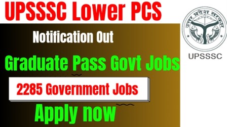 UPSSSC Lower PCS Recruitment 2026